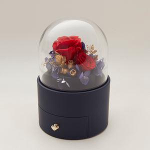 永生花珠寶首飾盒 Preserved flower jewel box - Heting Artelier