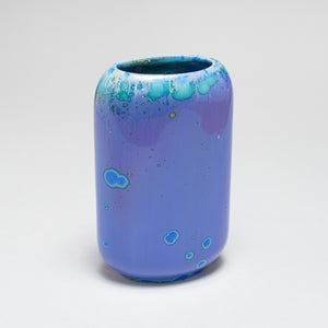 Crystalline South Ocean Vase-Medium