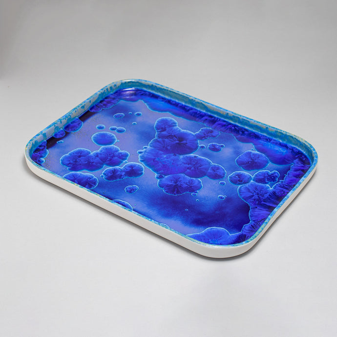 Crystalline Sapphire Platter